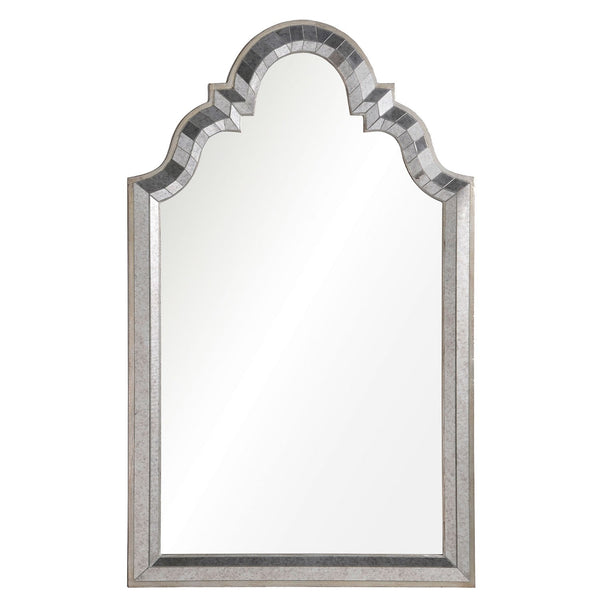 Mirror Home Antiqued Silver Mirror Framed Mirror by Michael S Smith
