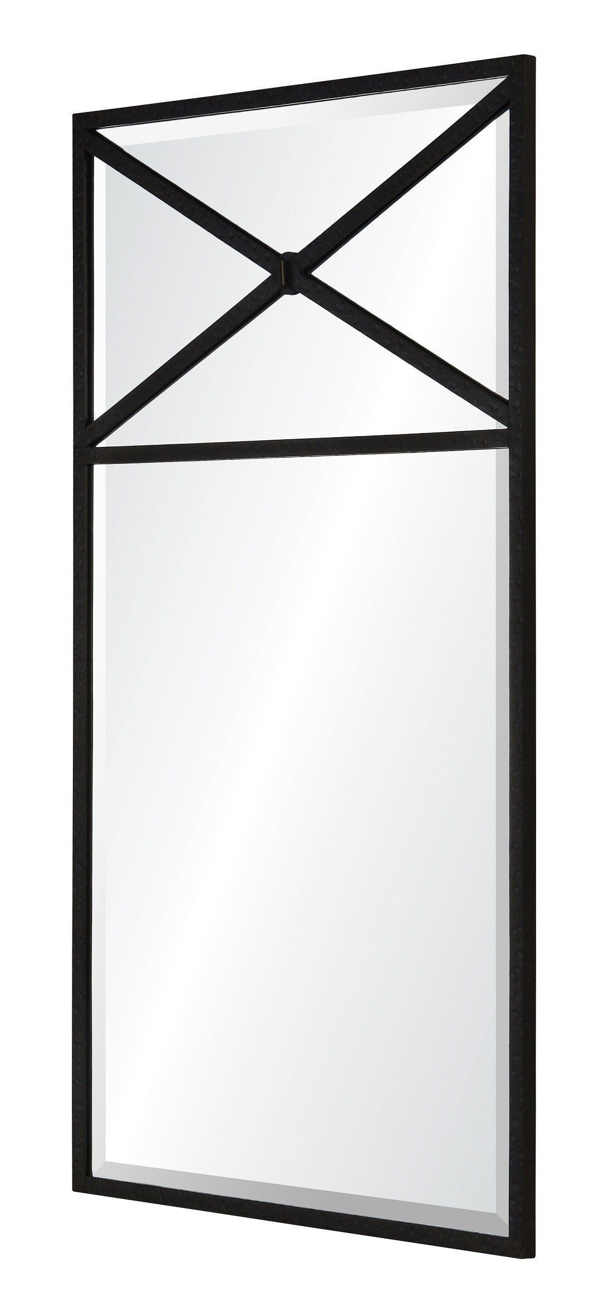 Michael S. Smith Modern, Burnished Iron Full Length Mirror