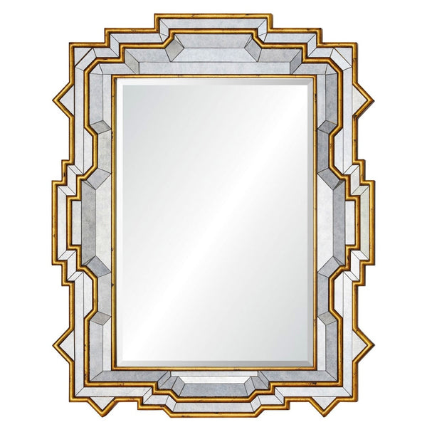 Michael Smith Gold Rush Antique Wall Mirror