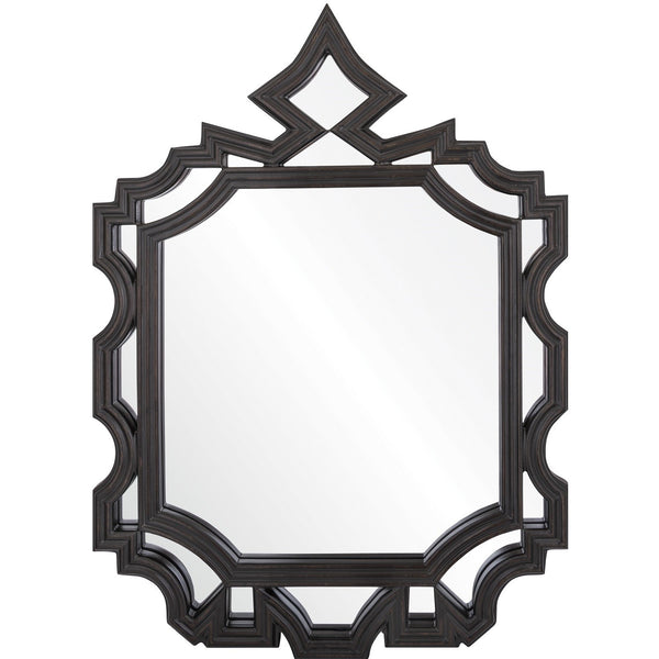 Michael S. Smith for Mirror Home Ornate Mirror in Dutch Brown