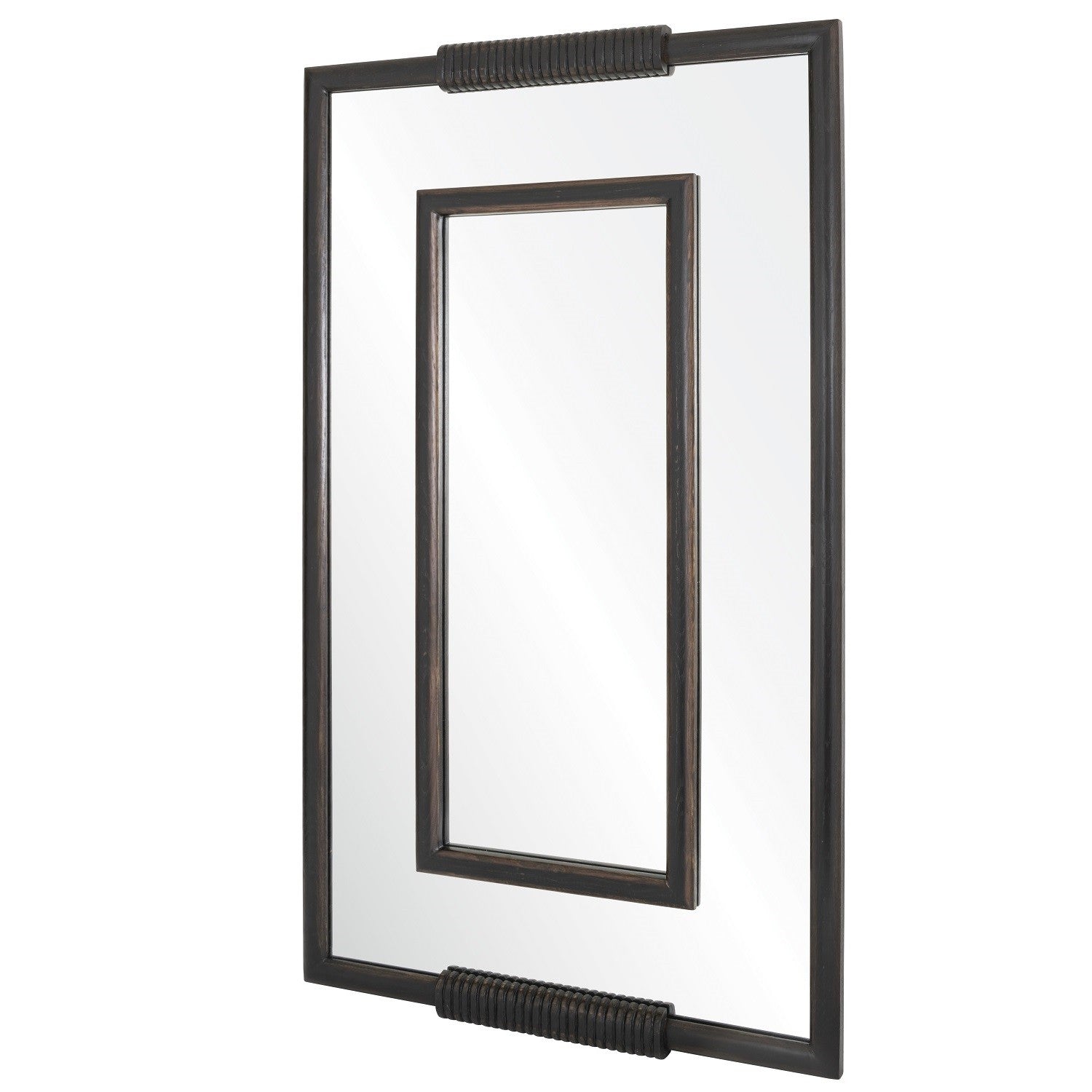 Michael S. Smith for Mirror Home Walnut Mirror