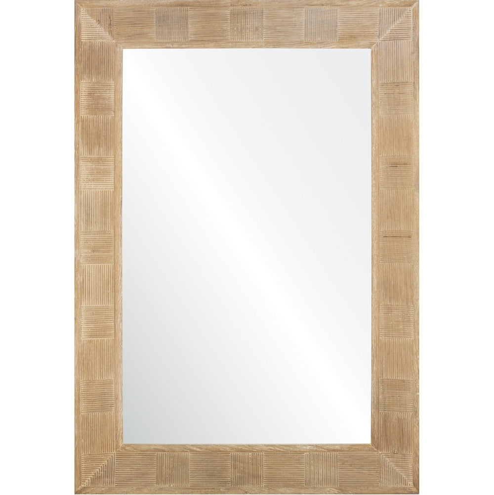 Michael S. Smith Cerused Oak Mirror