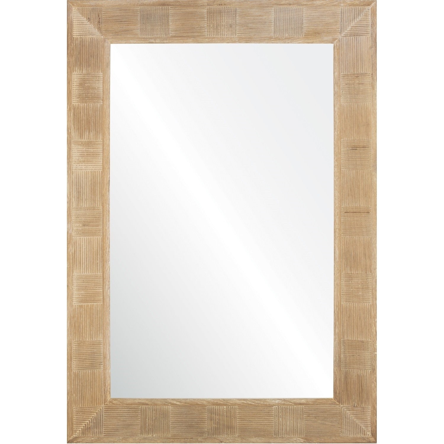 Michael S. Smith Cerused Oak Mirror