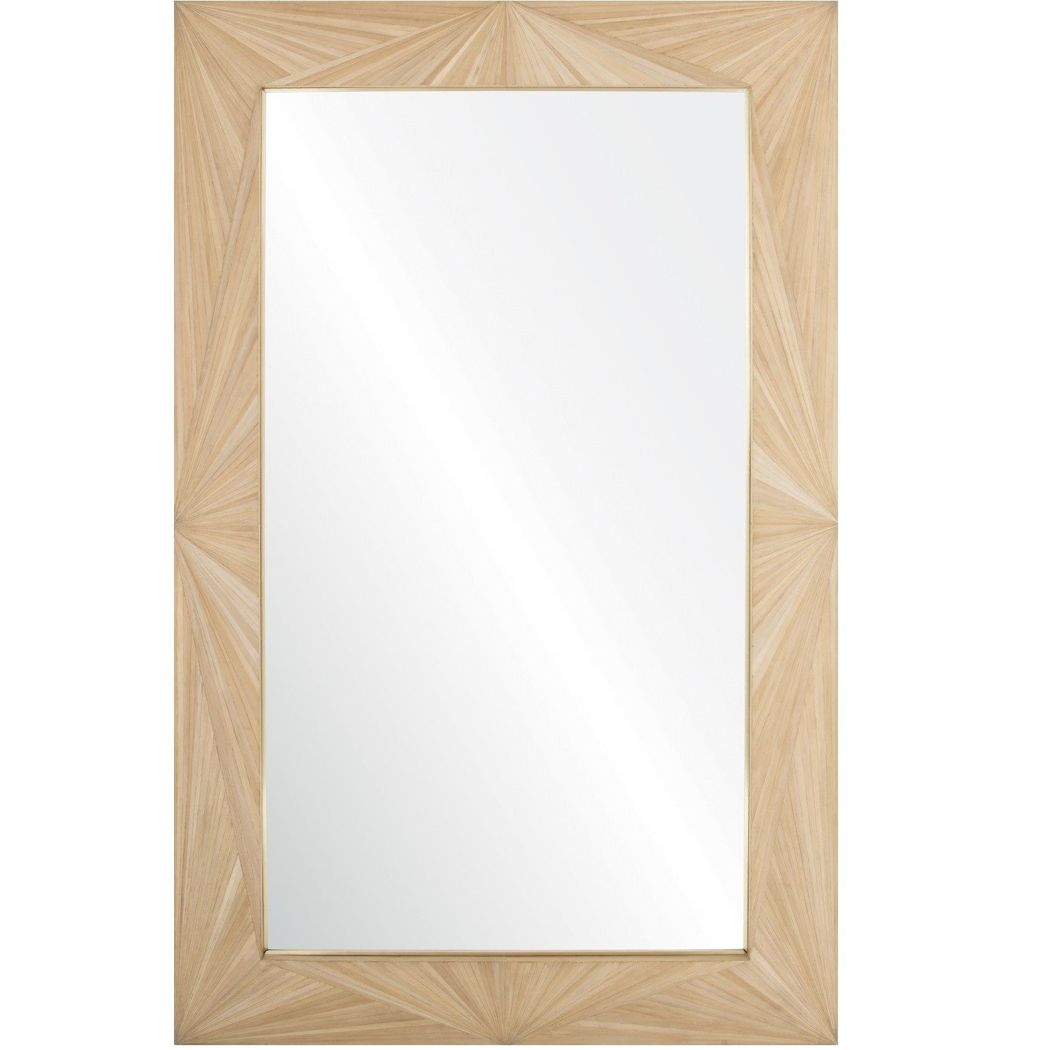 Michael S Smith for Mirror Home Tromelin French Straw Wall Mirror