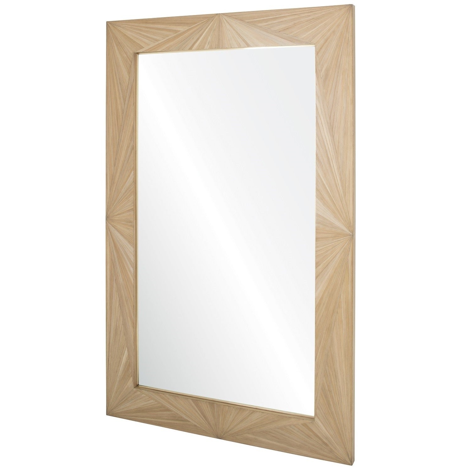 Michael S Smith for Mirror Home Tromelin French Straw Wall Mirror