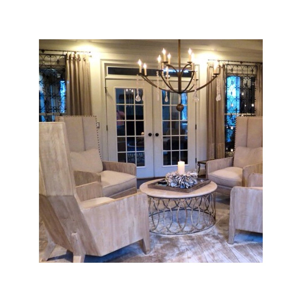 New Orleans Round Coffee Table by EllaHome