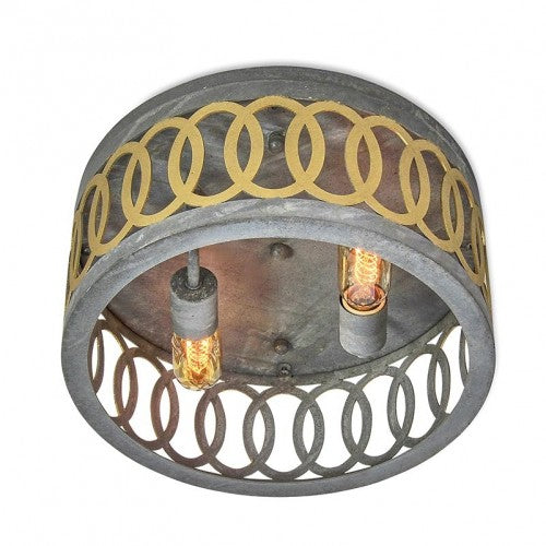 New Orleans Flush Mount by Ellahome (14in)