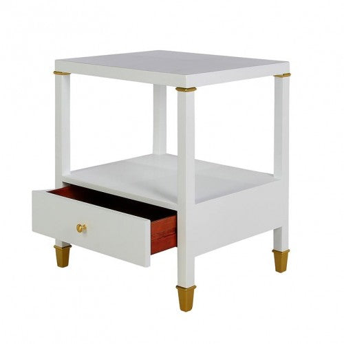 Nicole 1 Drawer Side Table by EllaHome