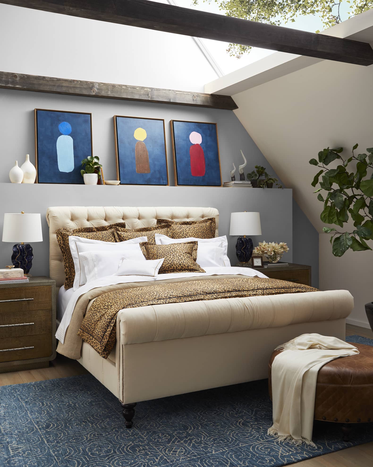 Old World Designs Hannah Wave Lamp