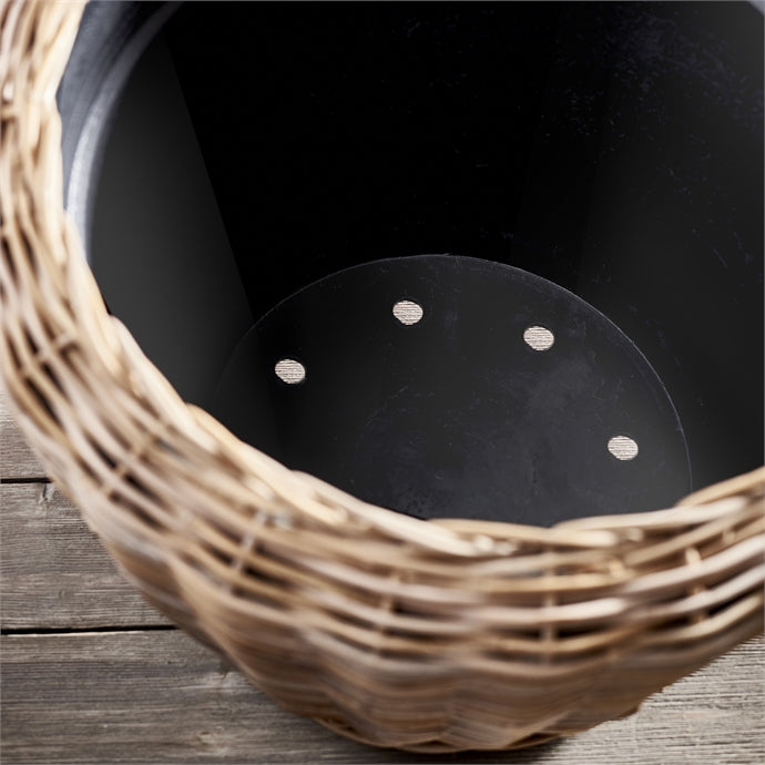 Woven Dry Basket Planter 26.75"