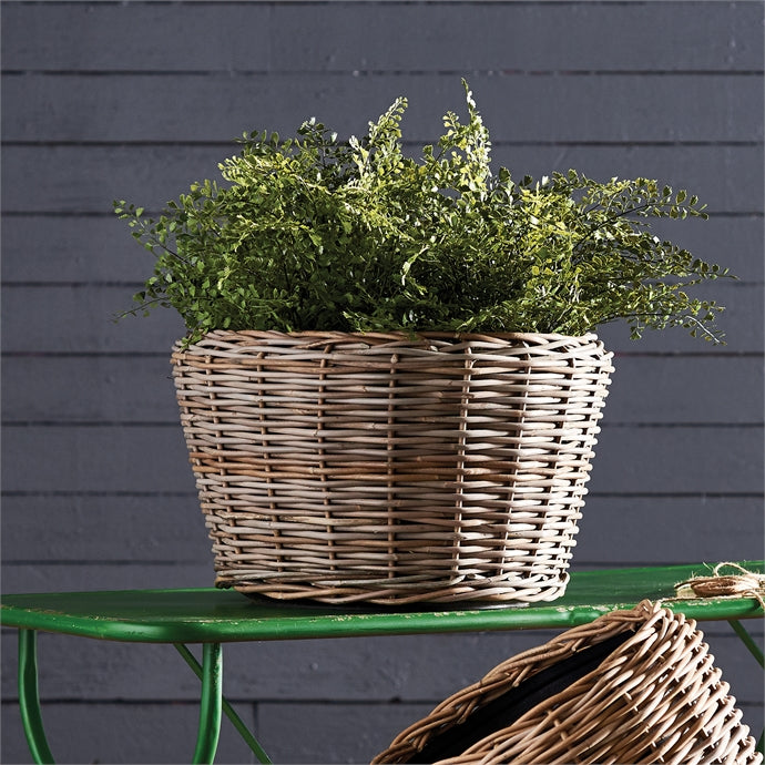 Woven Dry Basket Planter 21.25"