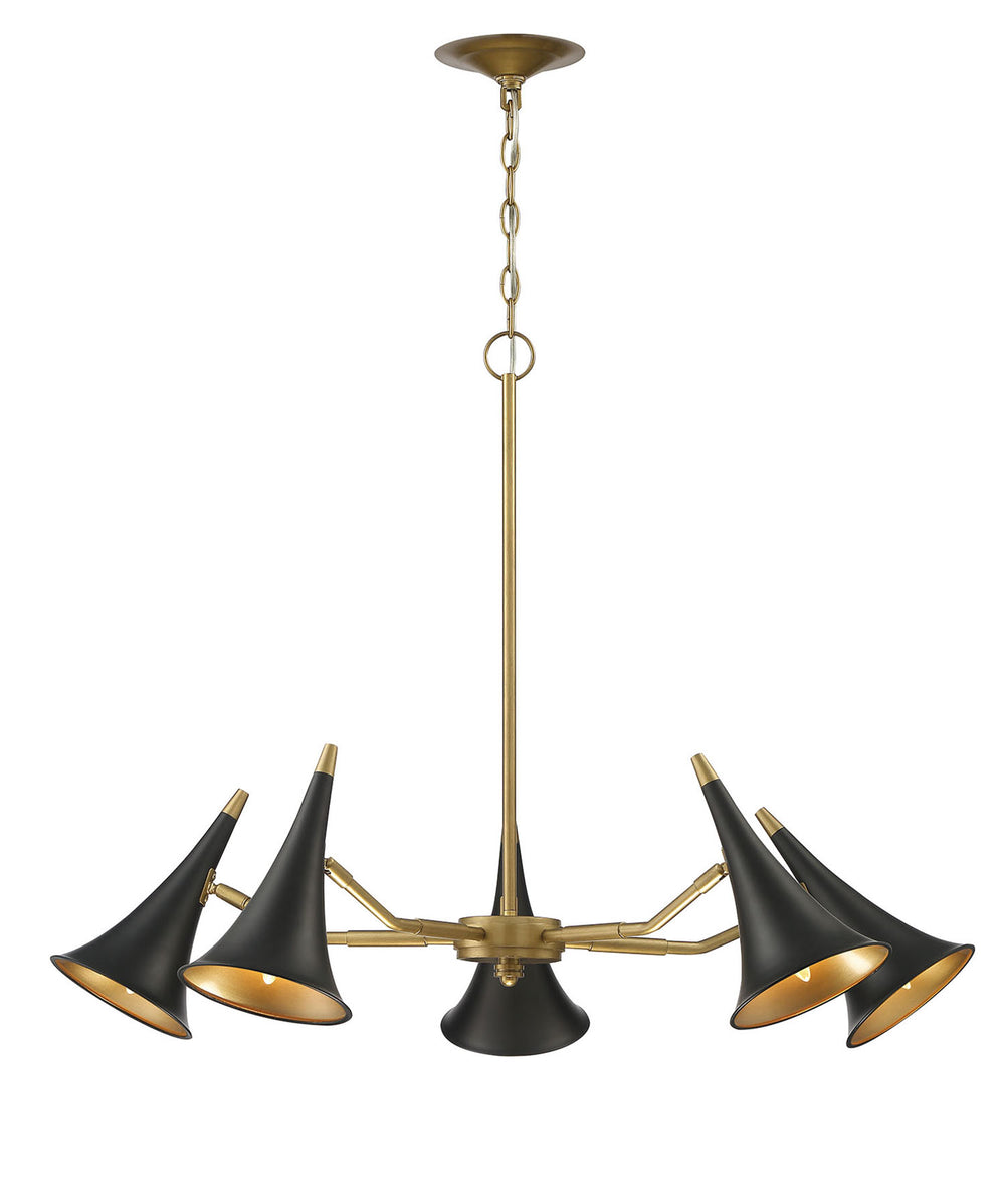 Lumanity Clarion 5 Light Statement Modern Chandelier