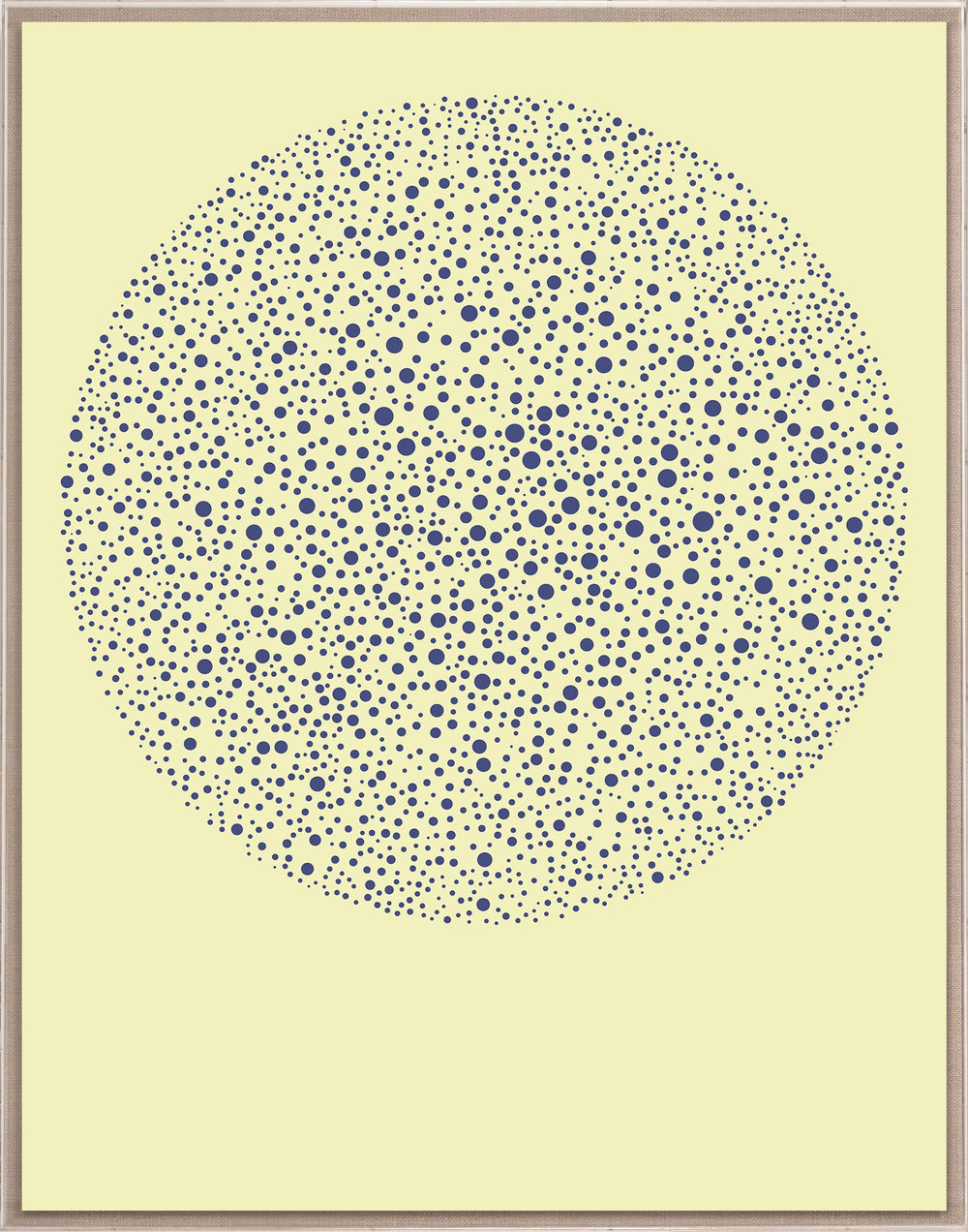 Natural Curiosities Orbus 5 Art in Yellow