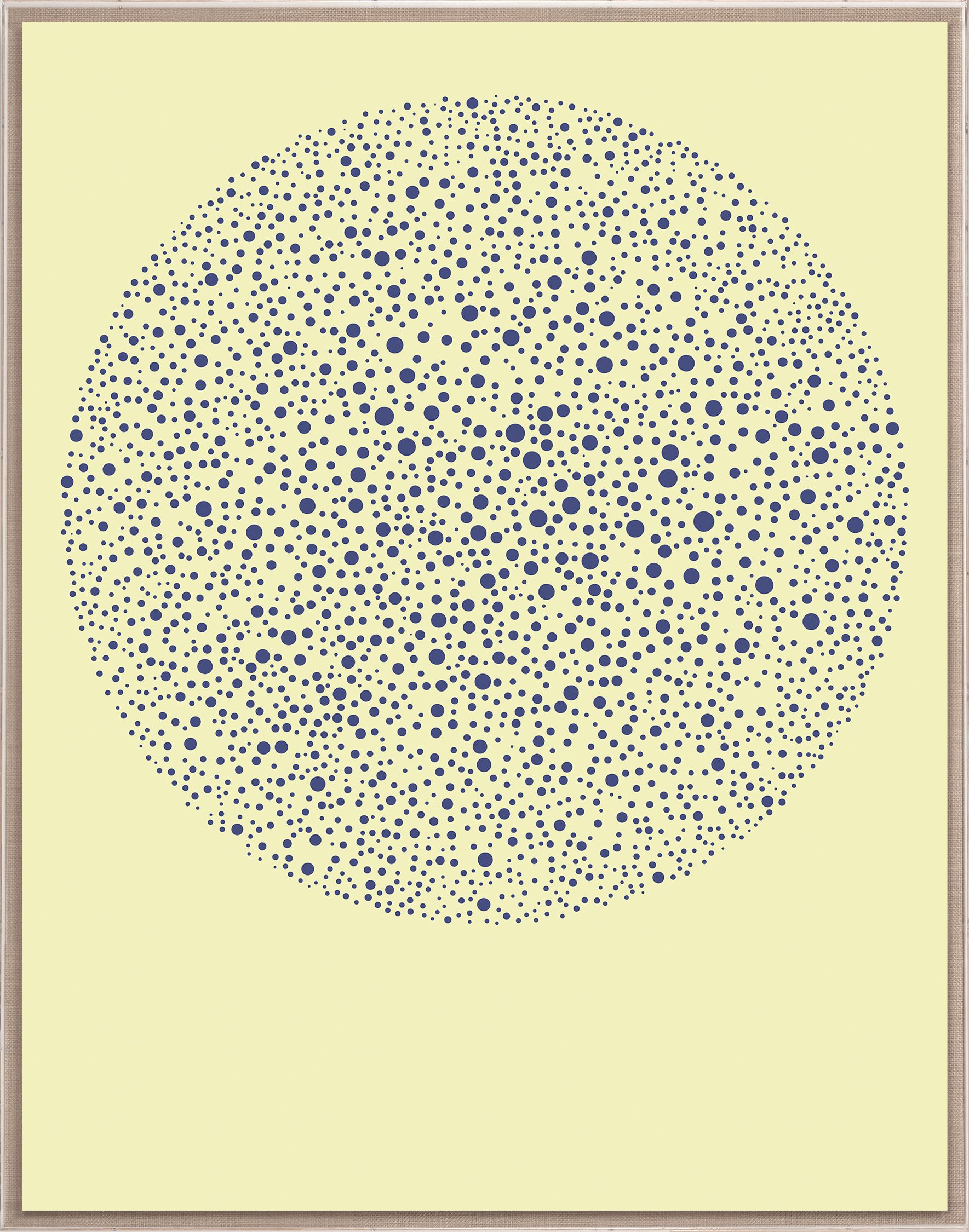 Natural Curiosities Orbus 5 Art in Yellow