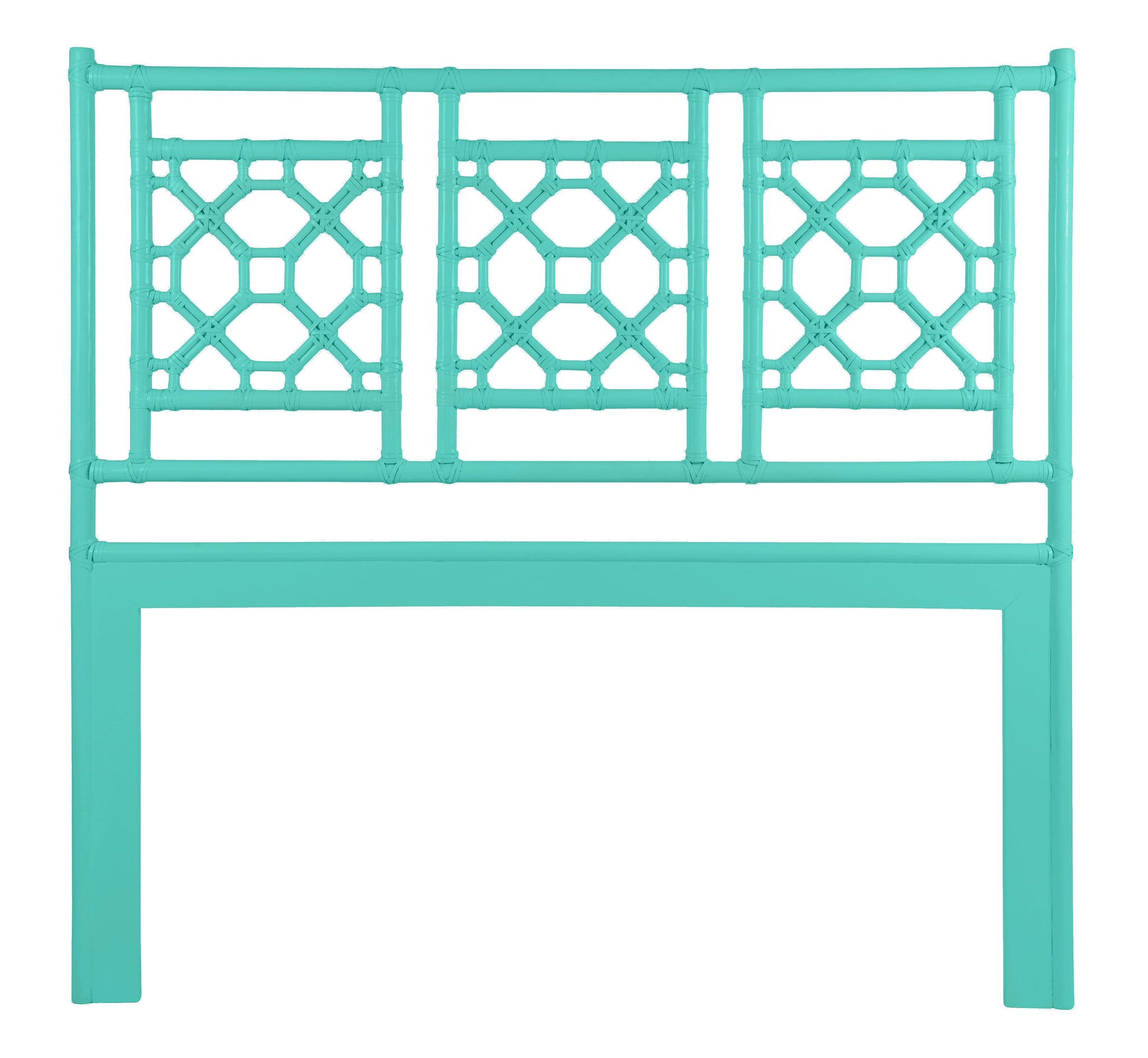 David Francis - Lattice Back Headboard