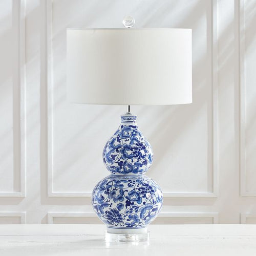 Ming Floral Lamp