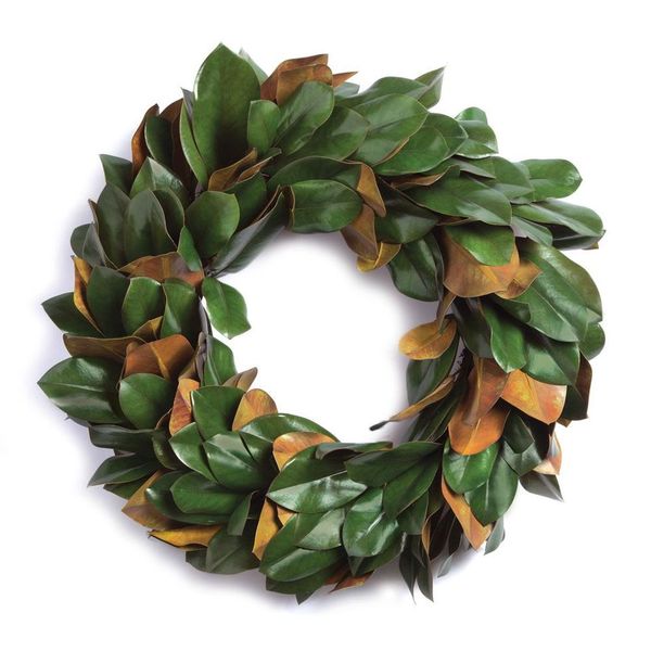 Grand Magnolia Leaf Wreath 30"