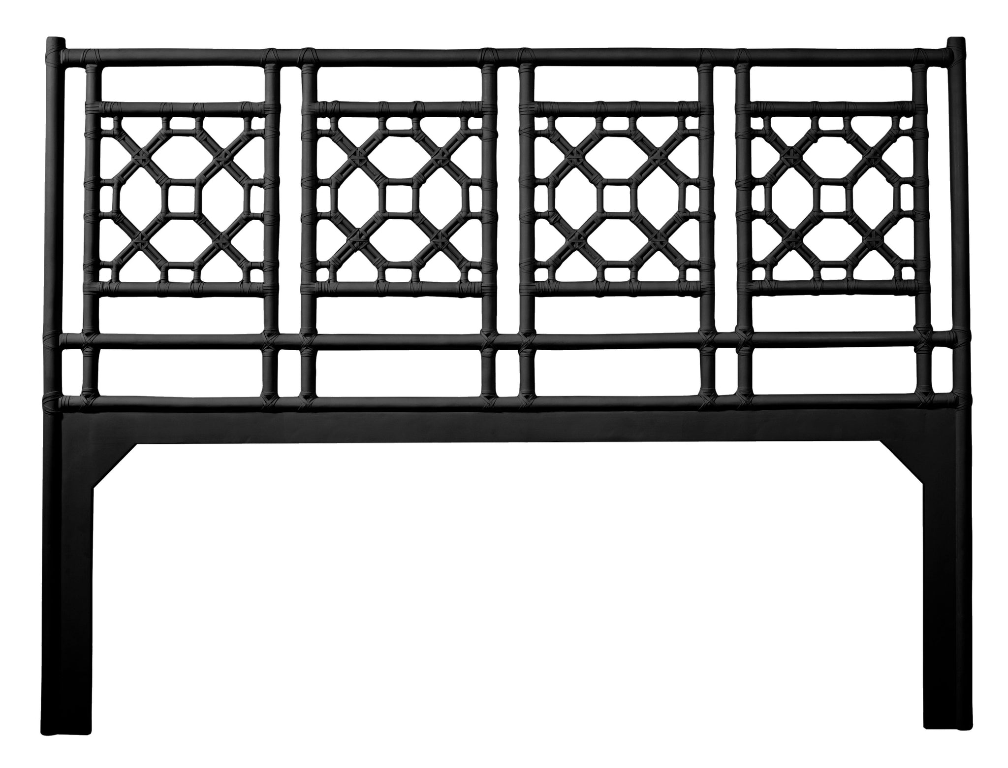 David Francis - Lattice Back Headboard