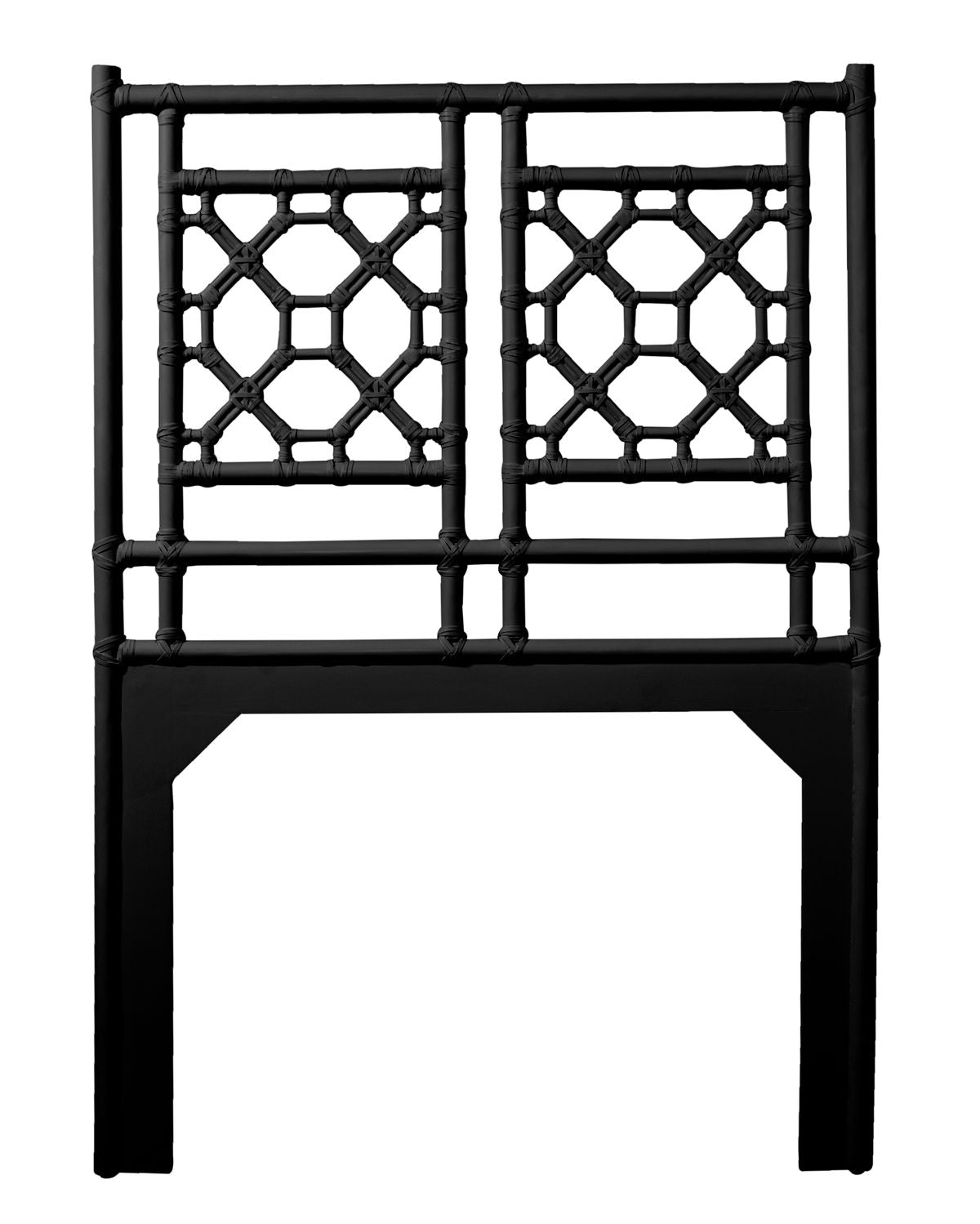 David Francis - Lattice Back Headboard
