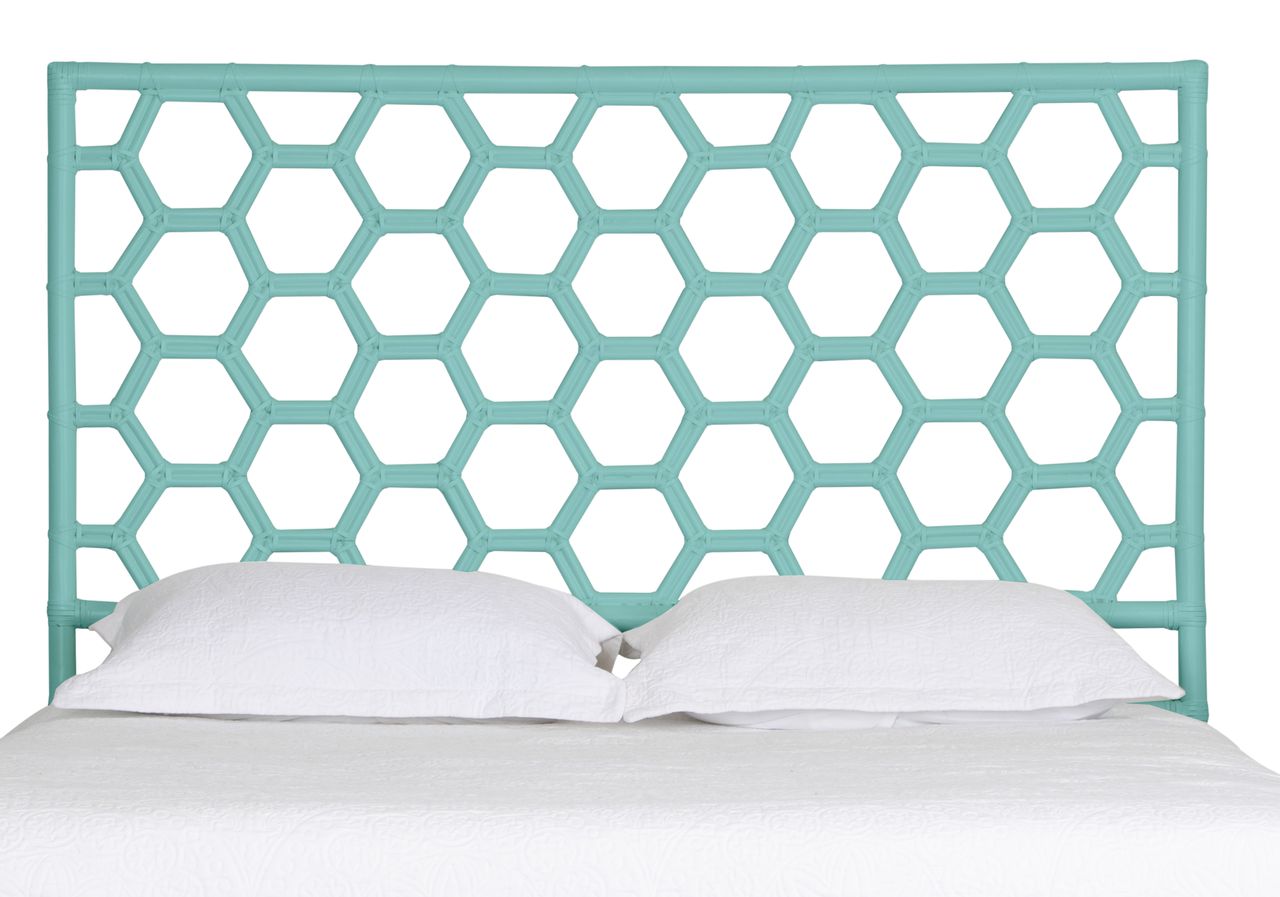 DIY Honeycomb Hexagon Headboard