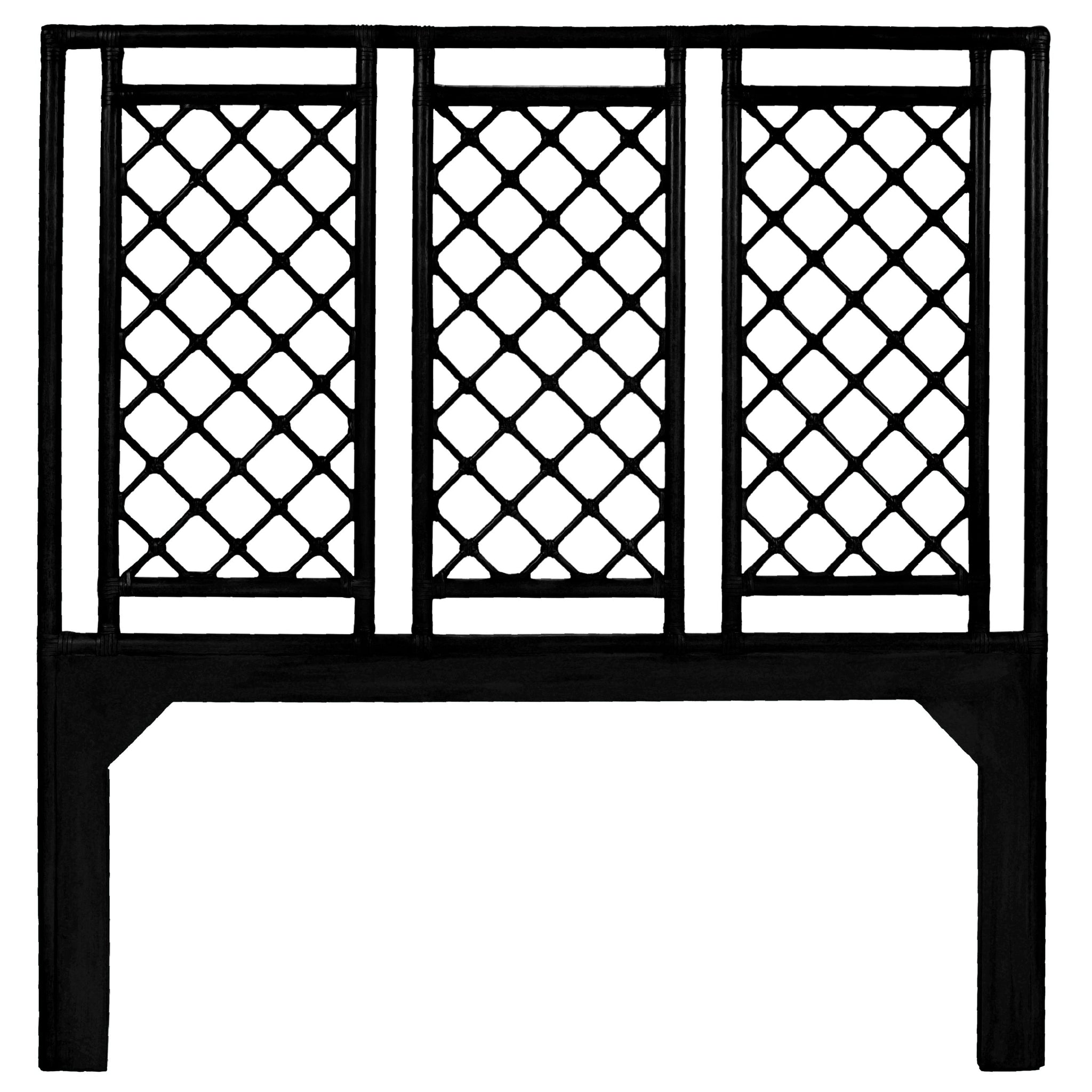 David Francis - X & Diamond Headboard