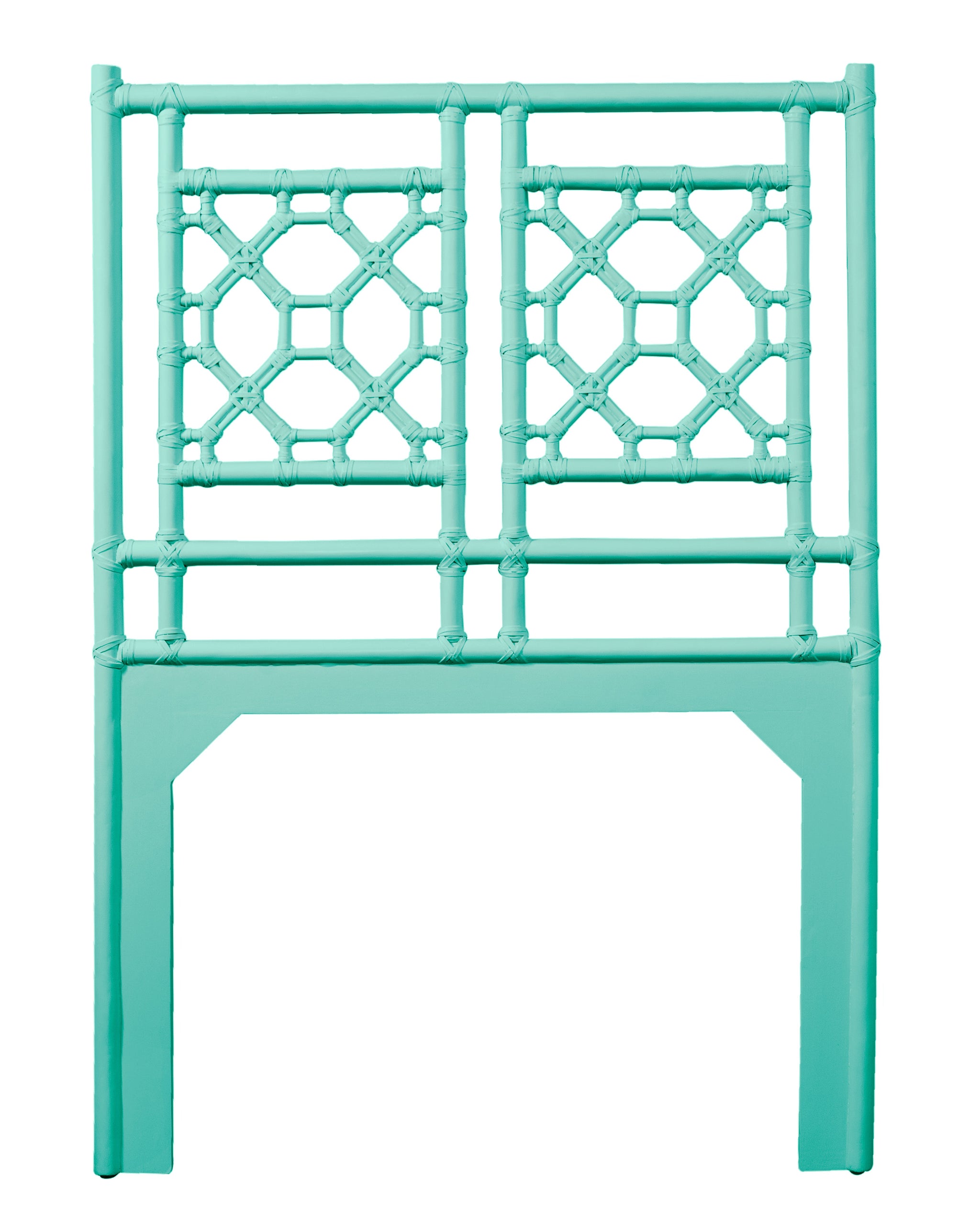 David Francis - Lattice Back Headboard