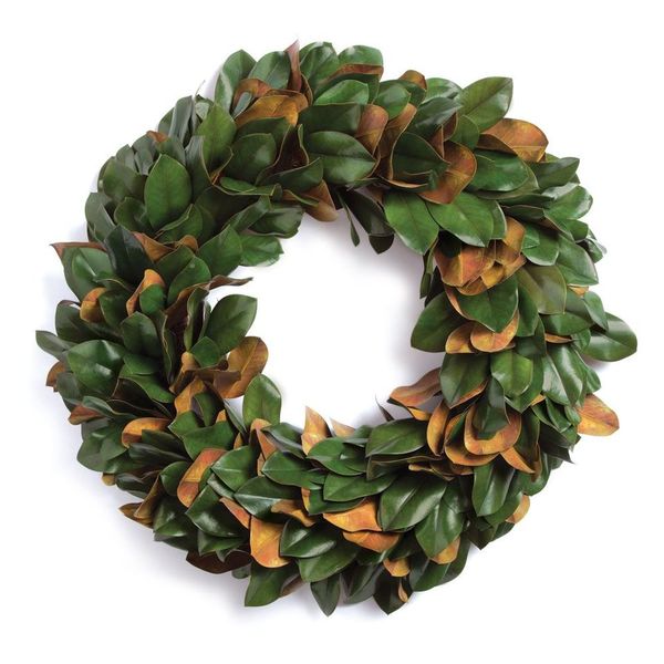Grand Magnolia Leaf Wreath 24"