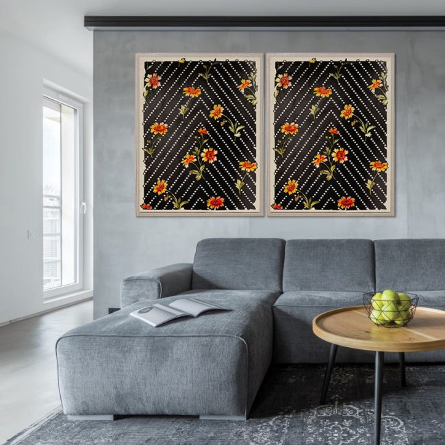 Natural Curiosities Art, Pignier Chevron