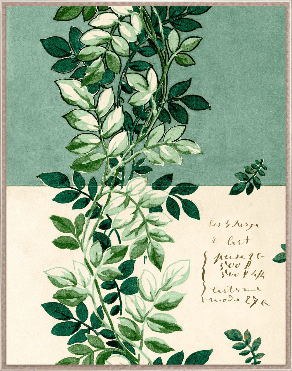 Natural Curiosities Pignier Trellis Artwork