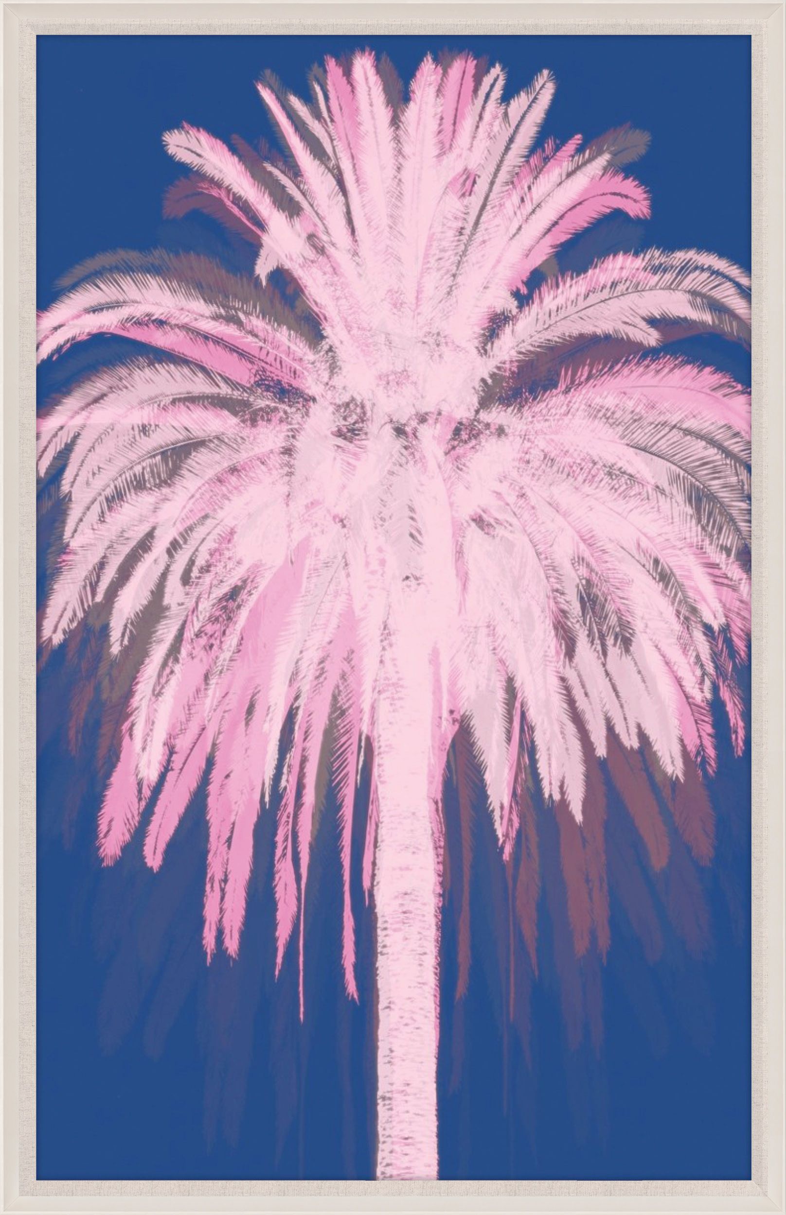 Natural Curiosities Pink Palms Art