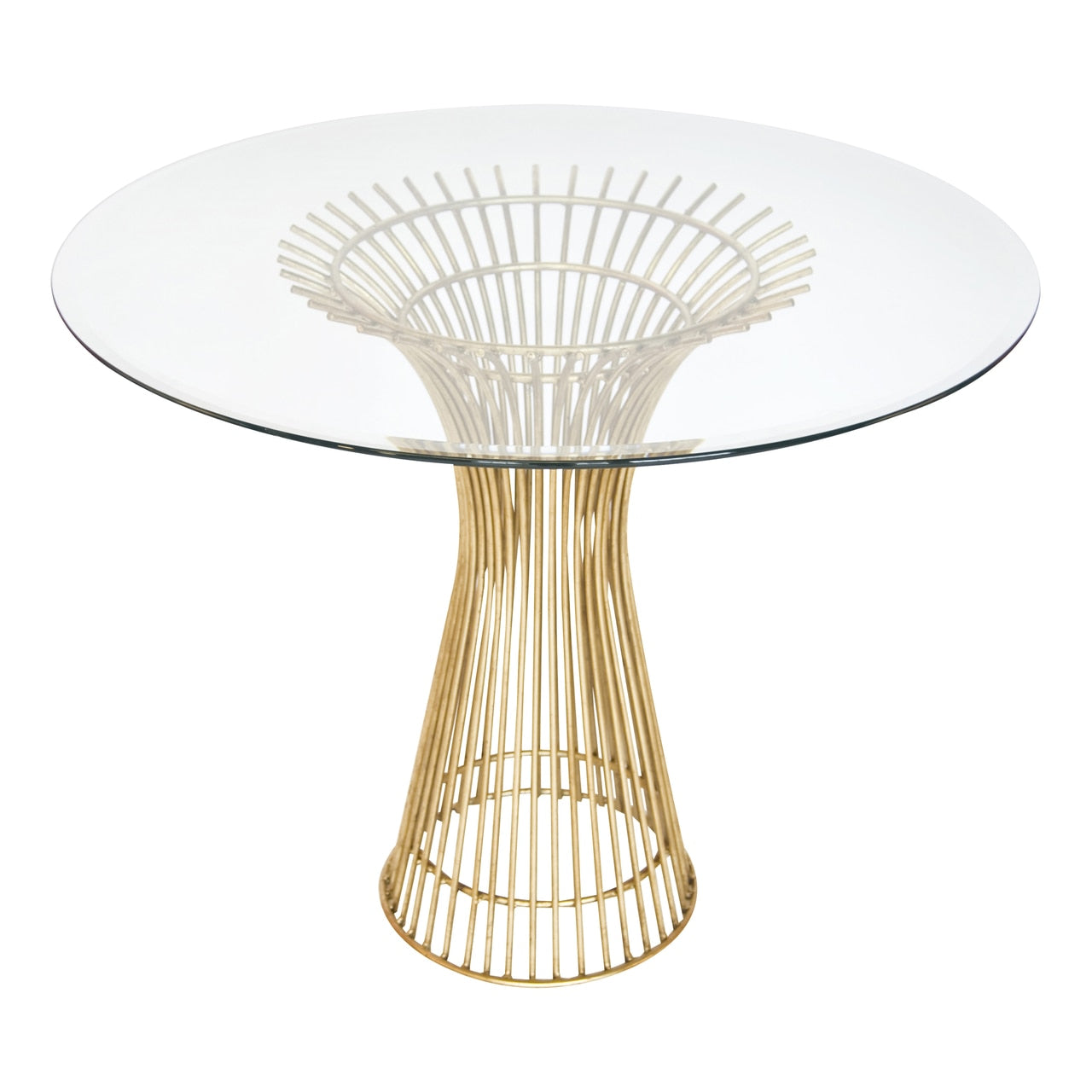 Worlds Away Powell Cafe Table With Optional Glass Top