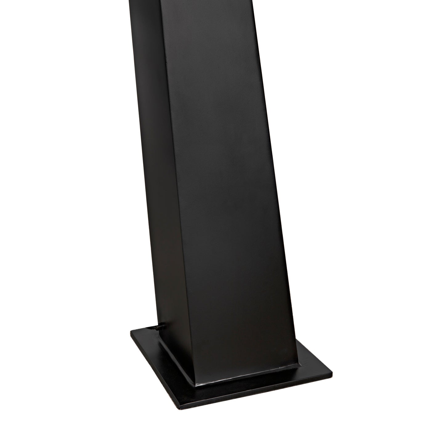 Noir Roy Floor Lamp, Black Metal