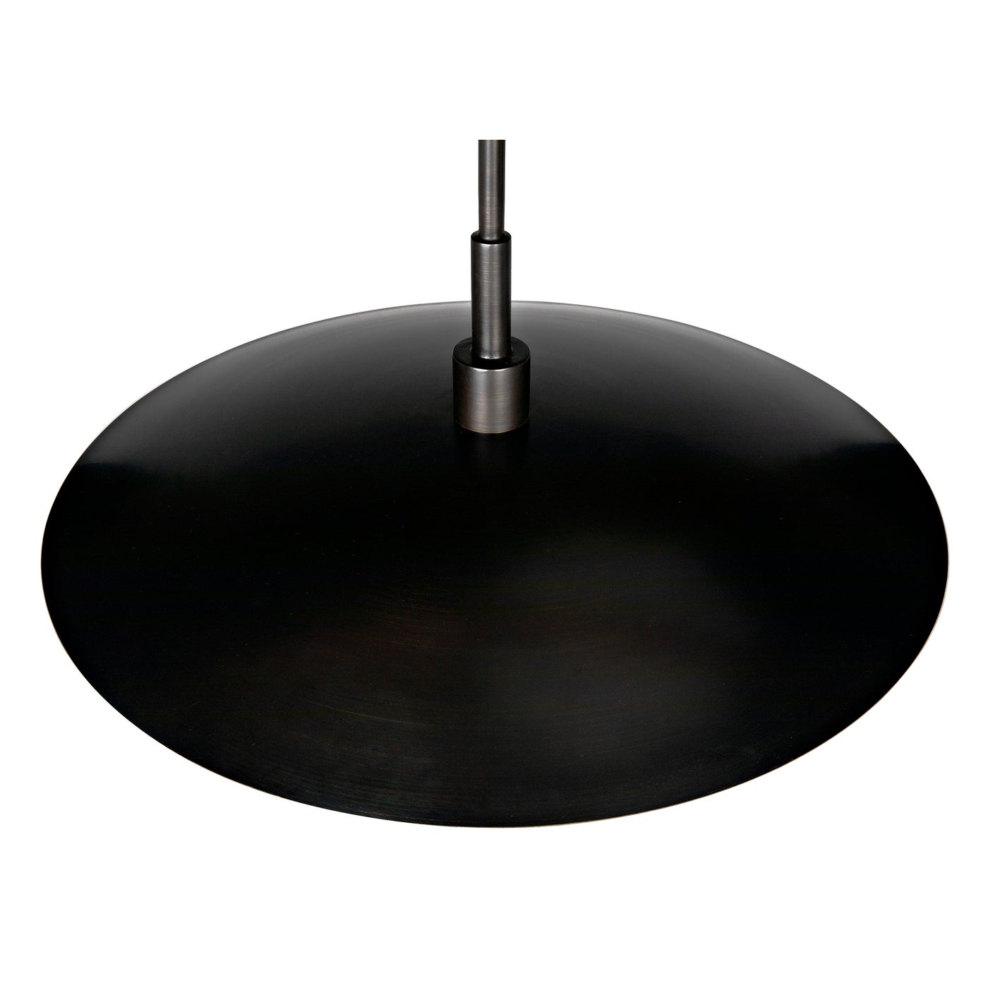 Noir Anton Pendant, Metal With Aged Brass Finish