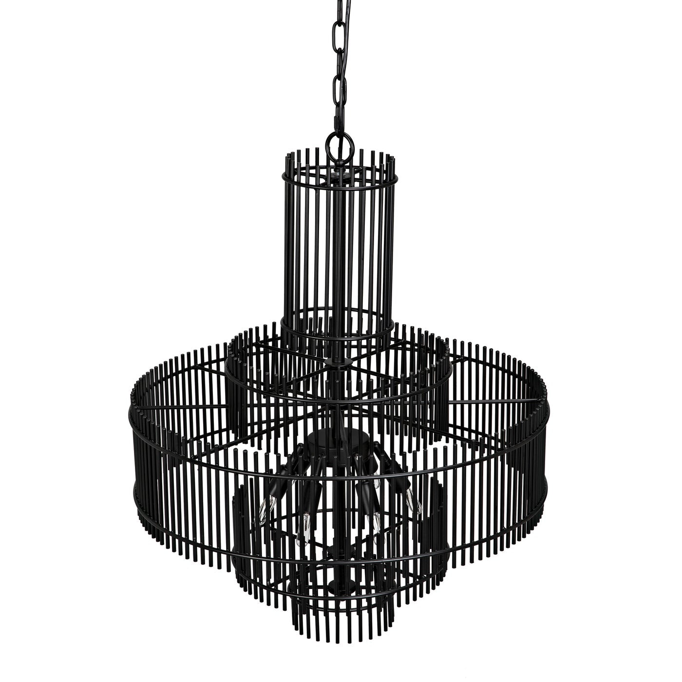 Noir Ghost Chandelier