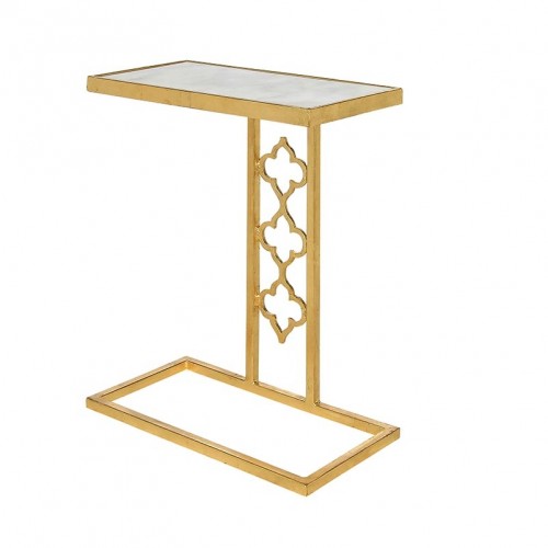 Ella Home Quatrefoil End Table