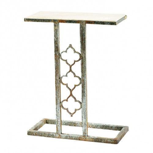 Ella Home Quatrefoil End Table