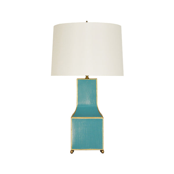 Worlds Away Renata Lamp in Turquoise