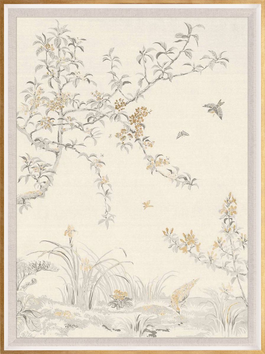 Natural Curiosities Rococo Gold & White 1