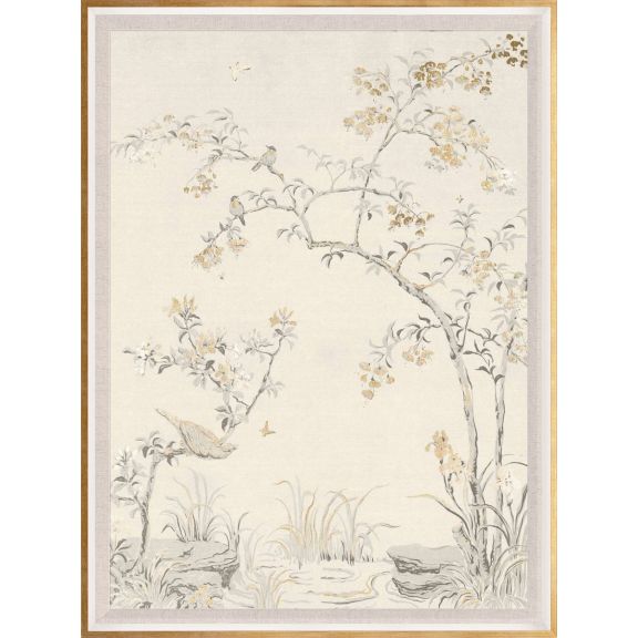 Natural Curiosities Rococo Gold & White 2