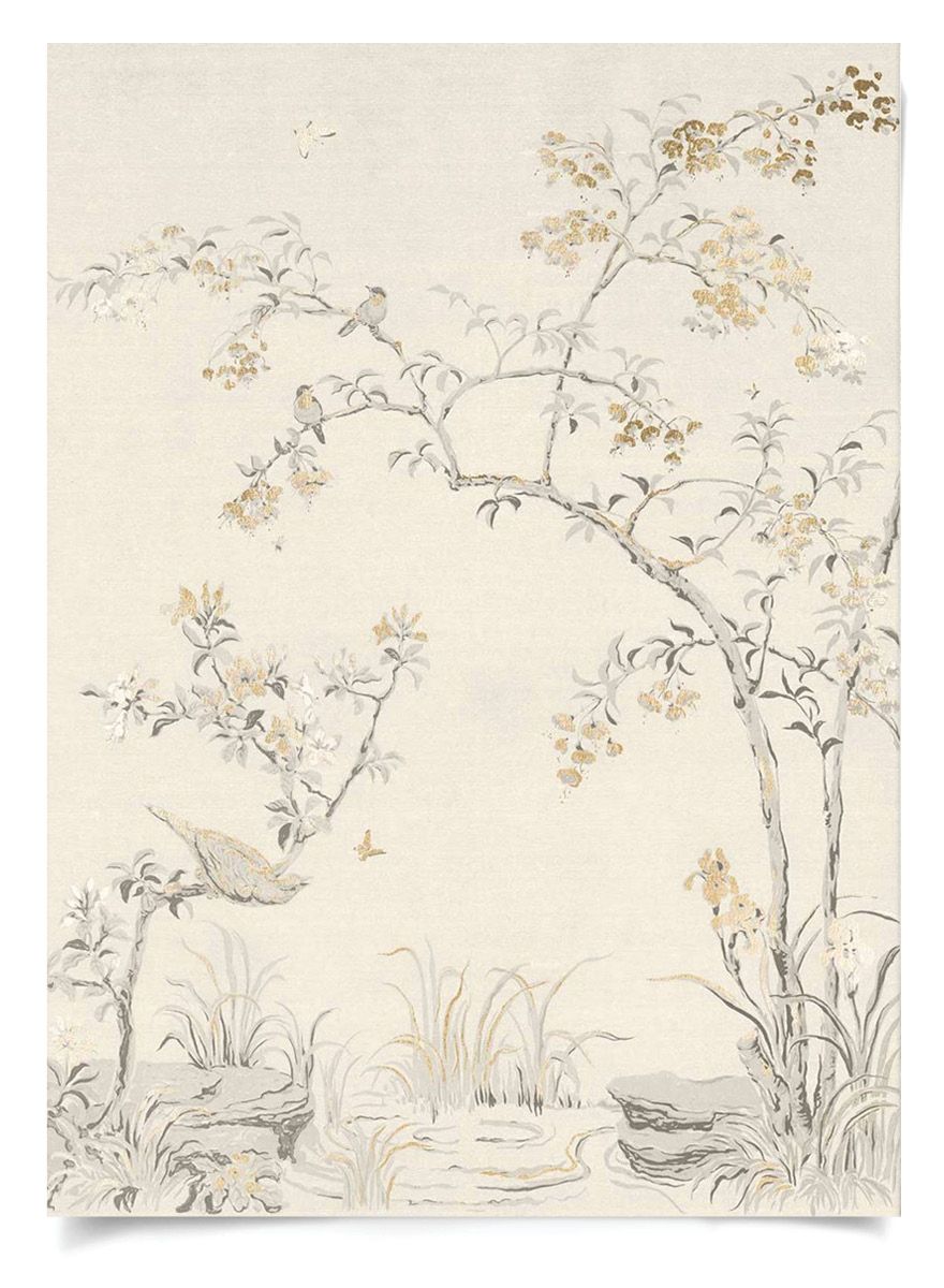 Natural Curiosities Rococo Gold & White 2