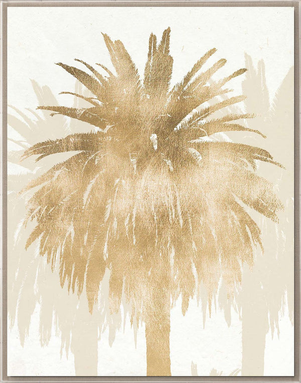Natural Curiosities Royal Palm Tree, Gold