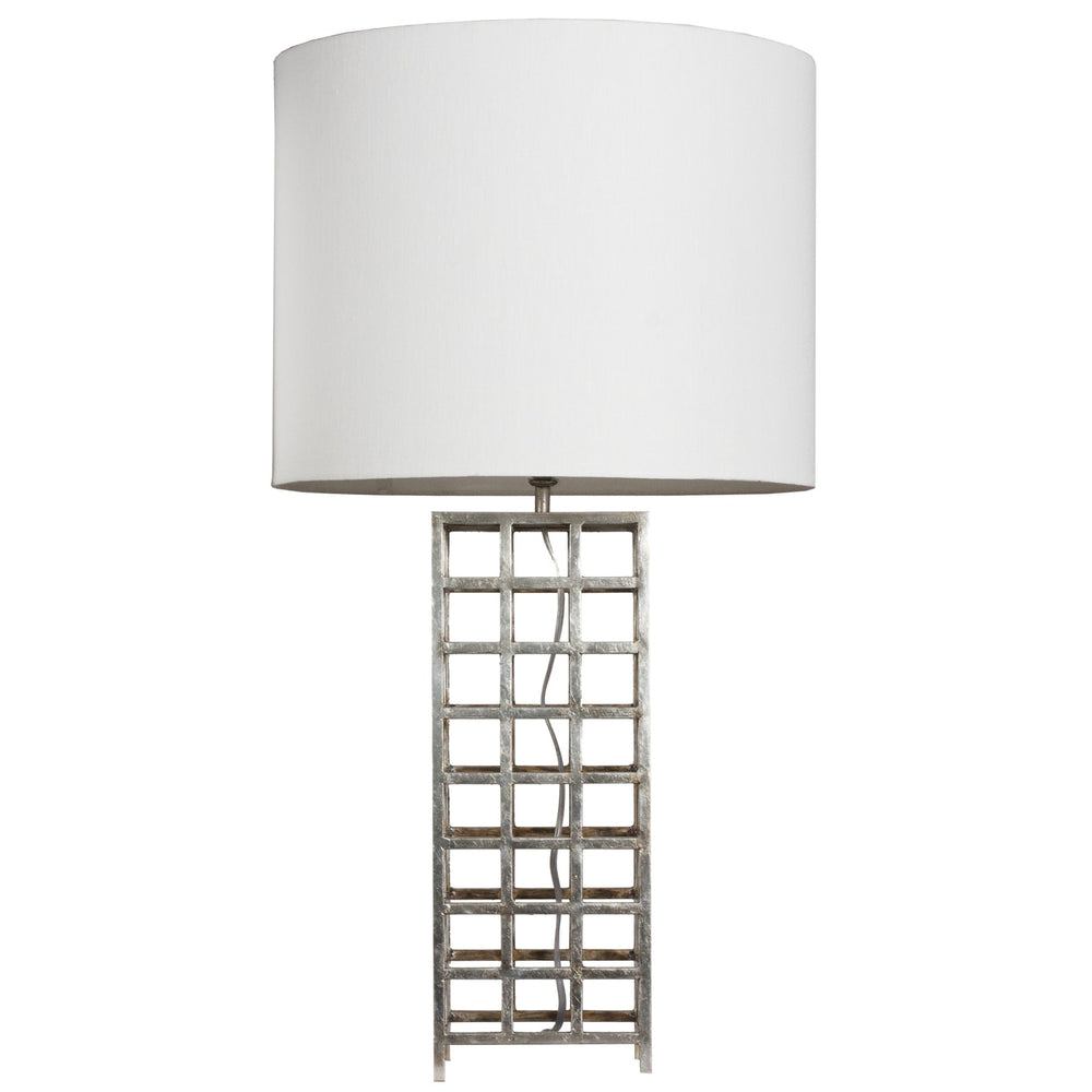 Worlds Away Sawyer Grid  Lamp