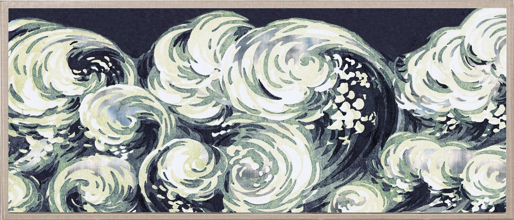 Silver Leaf Wave by Natural Curiosities Art