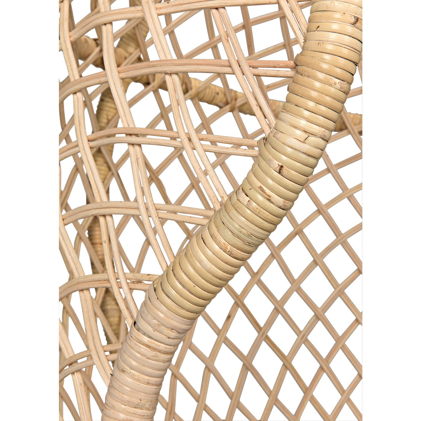 Noir Gigi Chair, Rattan