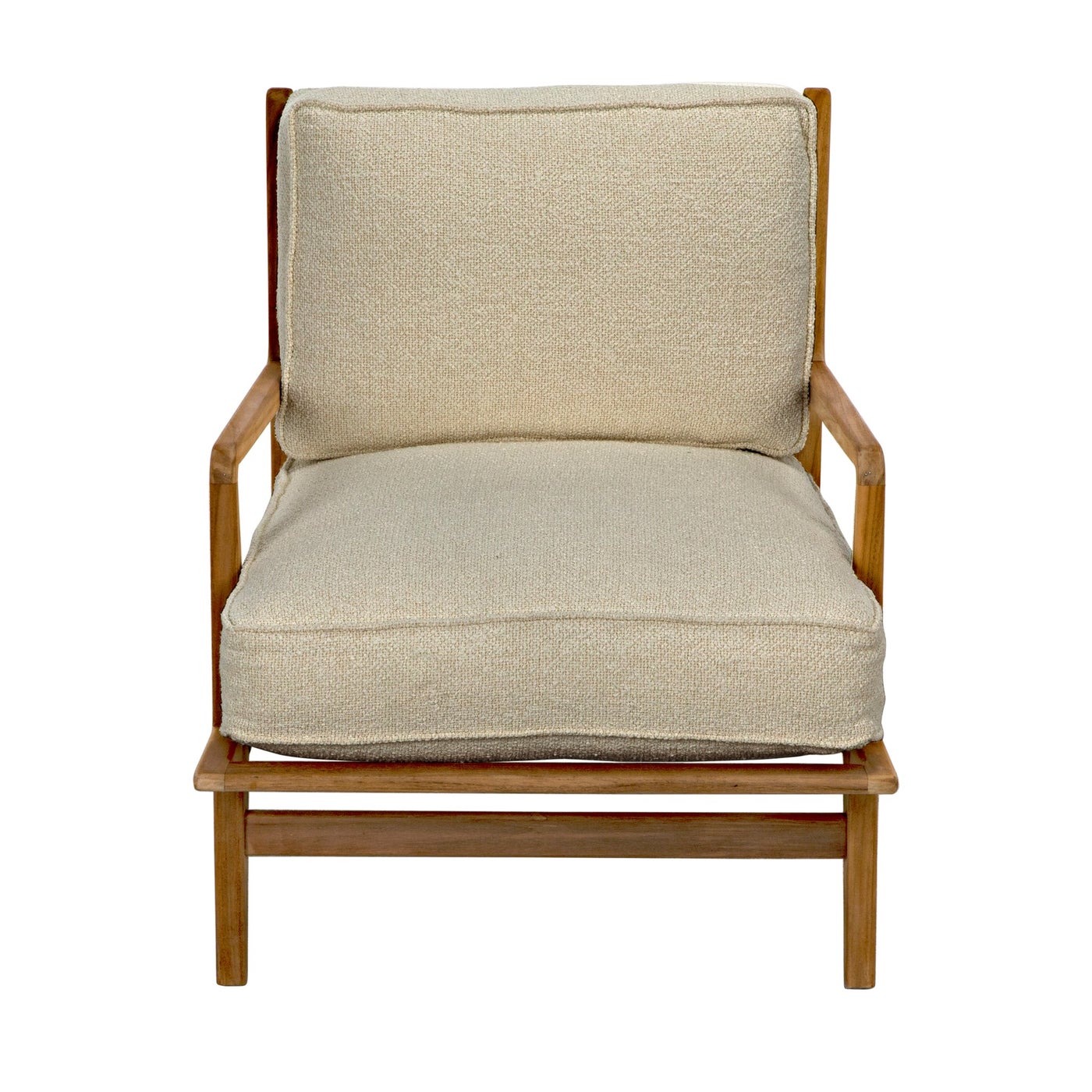 Allister chair teak and shop rattan