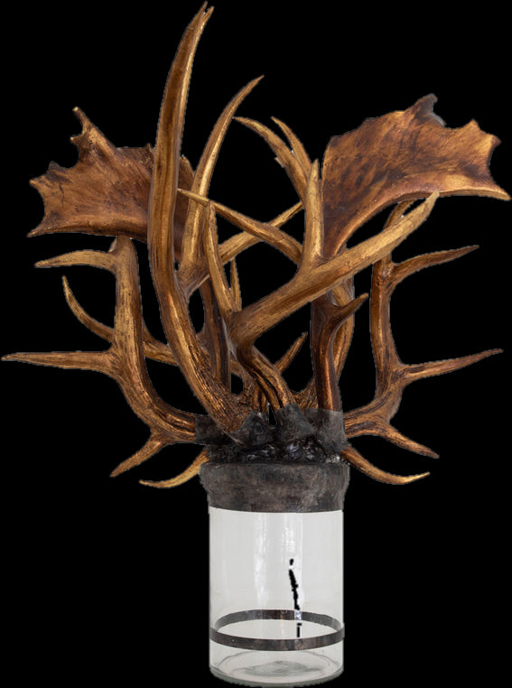 29" Glass Decorative Bottle by Jamie Dietrich