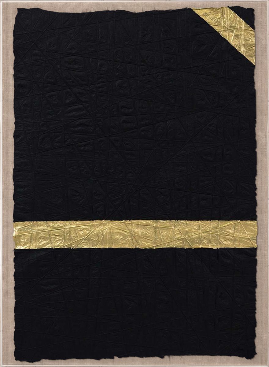 String Paper Black Artwork by Natural Curiosities