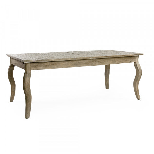 Zentique Rhone Dining Table Limed Grey