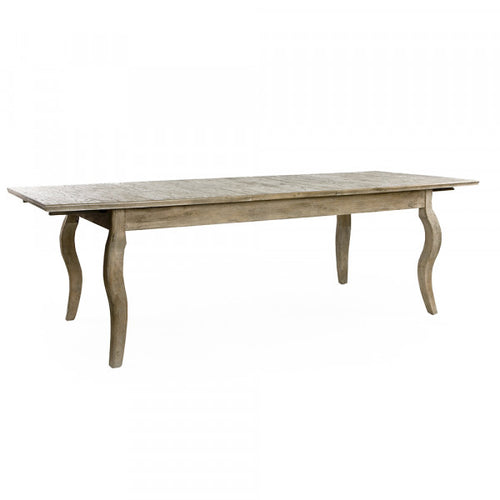 Zentique Rhone Dining Table Limed Grey