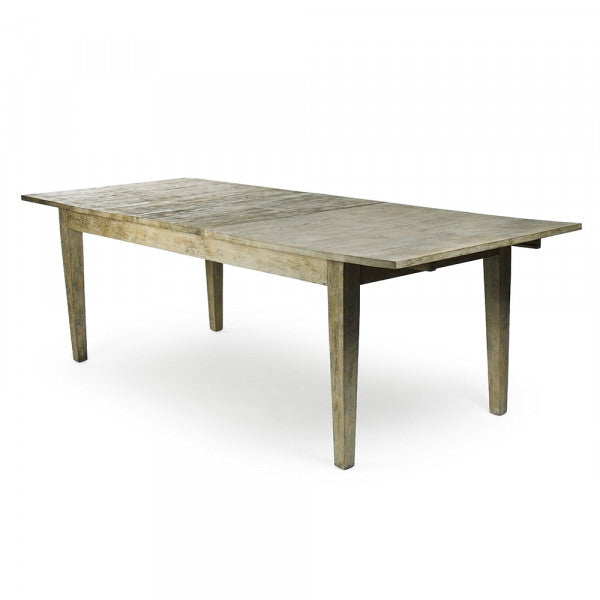 Zentique Grasse Oak Dining Table Limed Grey